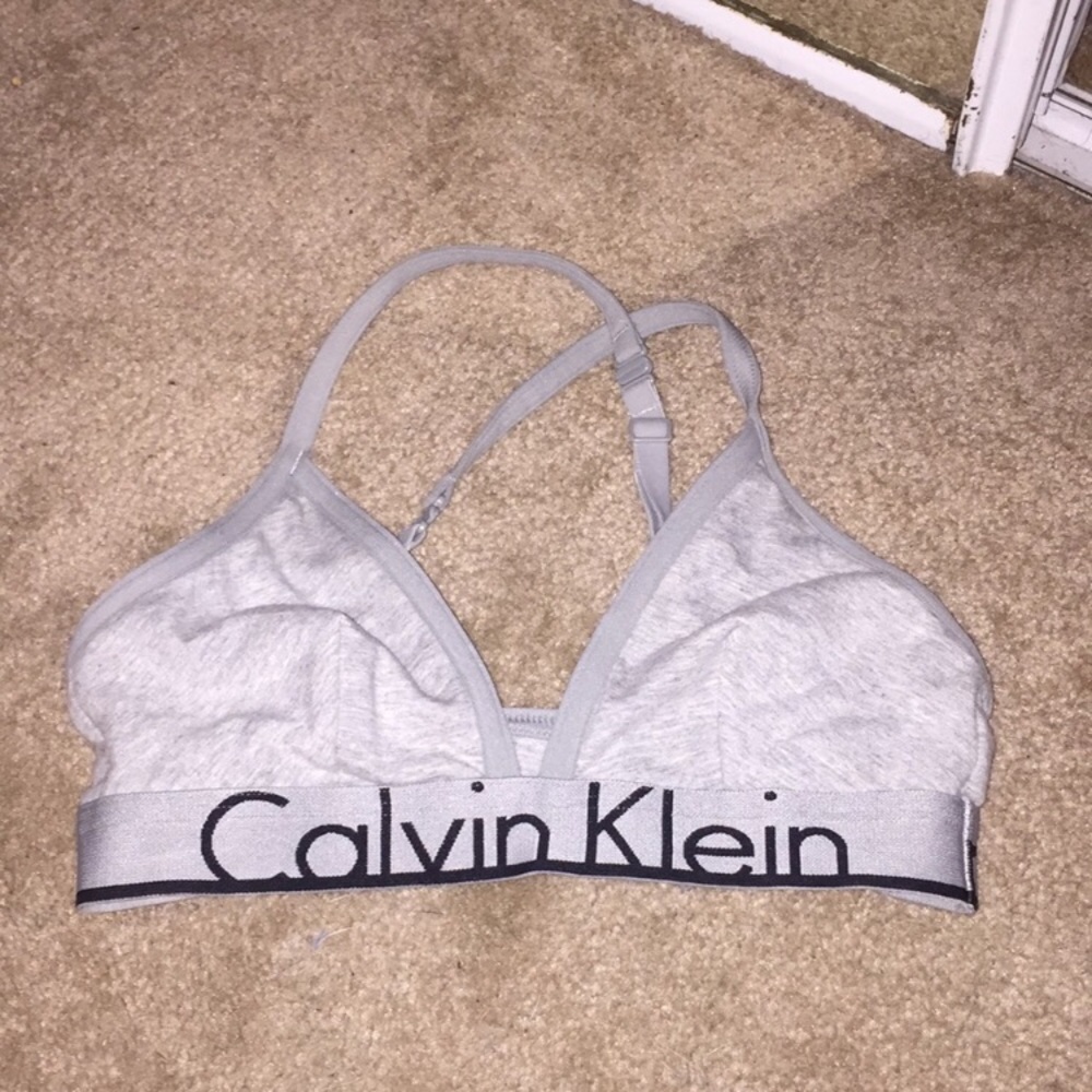 Calvin Klein Grey Bralette
